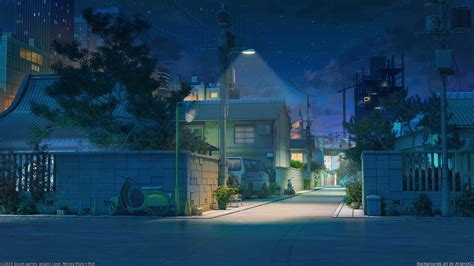 Anime Streets 1920x1080 Scenery Background Anime Scenery Anime