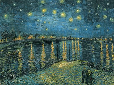 Vincent Van Gogh Notte Stellata Sul Rodano Art Plus Vendita Stampe Su