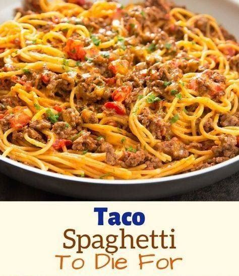 Taco Spaghetti Grandmas Simple Recipes