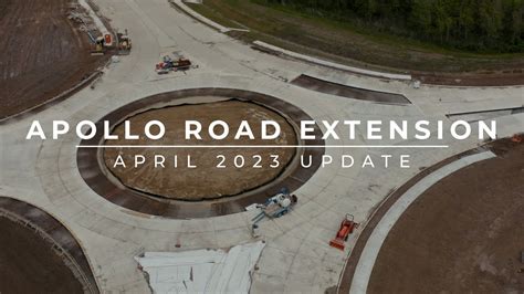Apollo Road Extension April 2023 Update City Of Scott Louisiana