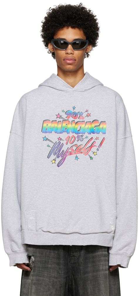 balenciaga rainbow logo cotton hoodie farfetch ubicaciondepersonas cdmx gob mx