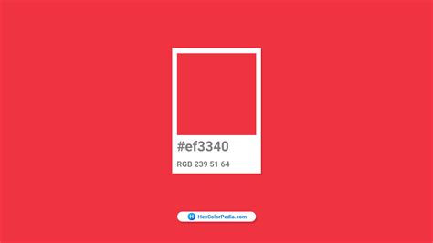 Pantone Red 032 C Hex Color Conversion Color Schemes Color Shades