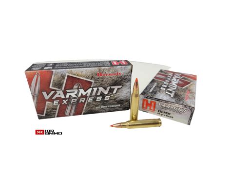 Hornady Varmint Express 223 Rem 55 Grain V Max 20 Rounds Box No