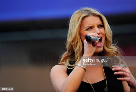 Jessica Simpson Concert At Bank Of America 500 Photos And Premium High