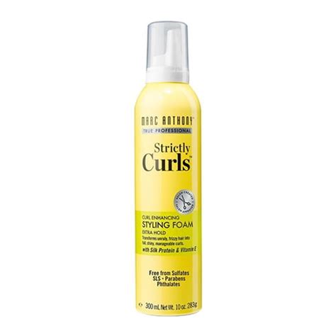 Marc Anthony Strictly Curls Curl Enhancing Styling Foam For Hair 10 Oz