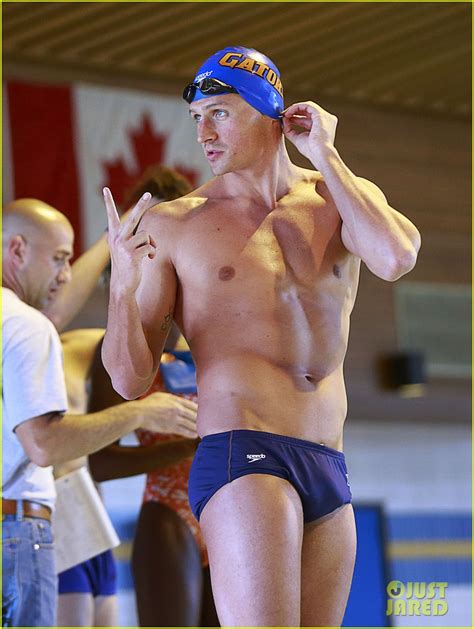 Ryan Lochte Shirtless Speedo Workout In Vancouver Photo Ryan Lochte Shirtless