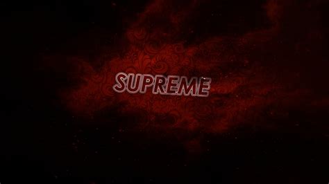 Supreme In Red Black Background Hd Supreme Wallpapers Hd Wallpapers