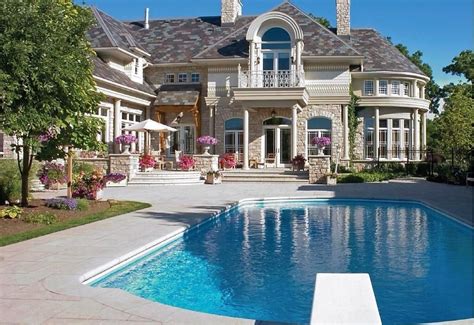 Love The Look Mansions Pool Houses Swimming Pool Designs