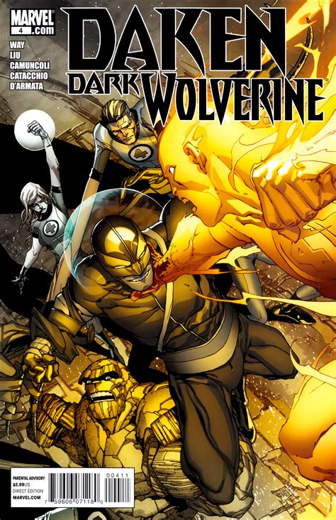 Daken Dark Wolverine Vol 1 4 Marvel Comics Database