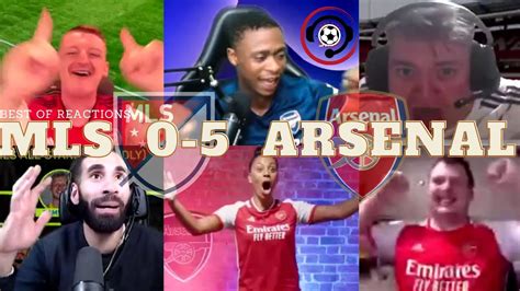 Mls All Stars Vs Arsenal Pre Season Best Fans Reactions Youtube