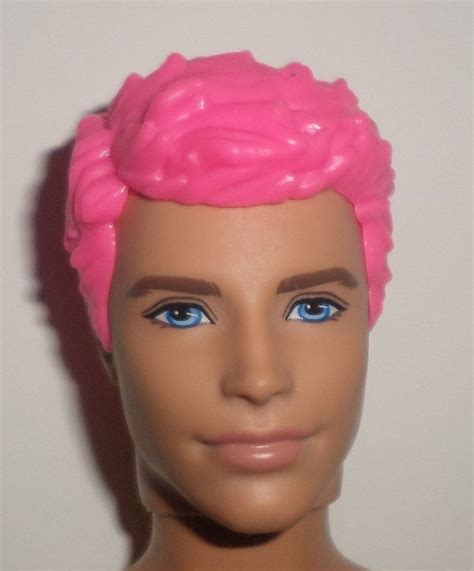 barbie ken doll first date pink molded hair ken doll wig new doll wigs ken doll barbie hair