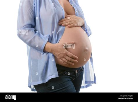 Belly Shirt Hi Res Stock Photography And Images Alamy