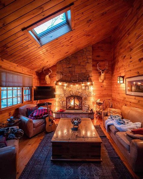 This Is Such A Cozy Cabin 😍 Perfect For Chilly Fall And Winter Nights
