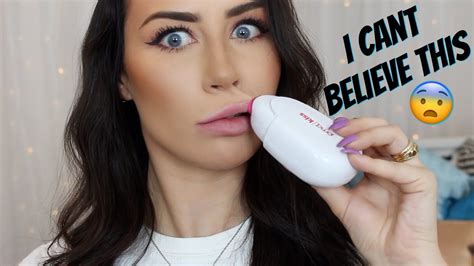 Lip Plumping MACHINE Testing And Reviewing Does It Work YouTube