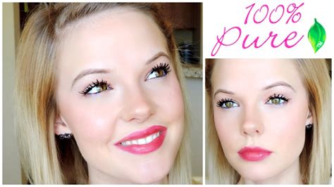 A cool, deep rosy brown. 100 Percent Pure Cosmetics REVIEW and TUTORIAL - YouTube