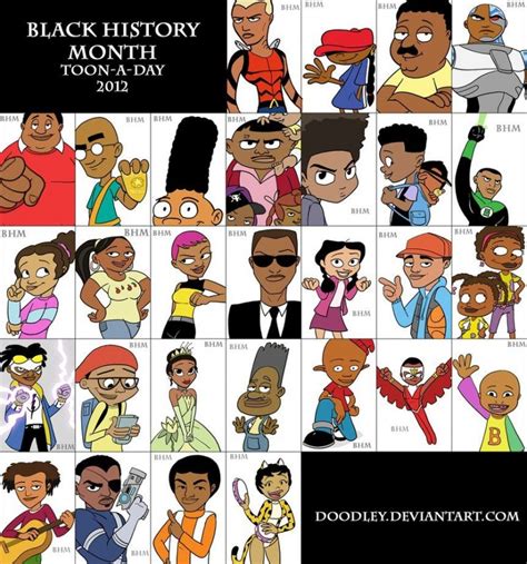 20 Best Black Cartoon Characters Harunmudak