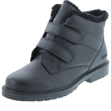 Totes Totes Mens Adjustable Waterproof Winter Boots