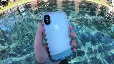Other apple case option include its more standard iphone x silicone and iphone x leather cases. The BEST Waterproof iPhone X Case?? - YouTube
