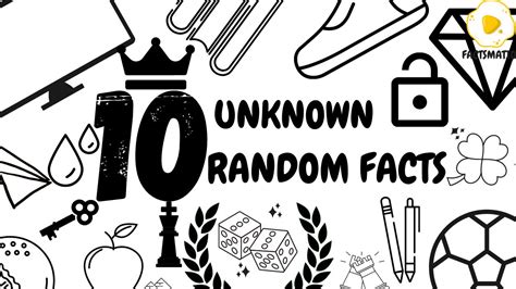 10 Unknown Random Facts 1 Youtube