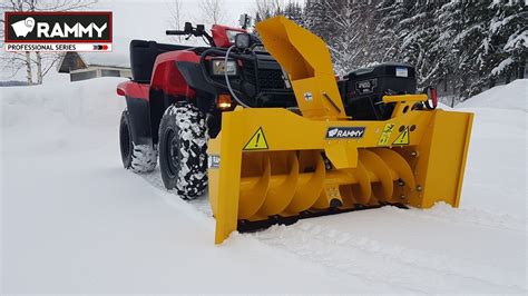 Rammy Snowblower 140 Atv Pro Rammy