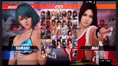 Dead Or Alive 6 All Characters Dlc Tamaki Updated [1080p 60fps]