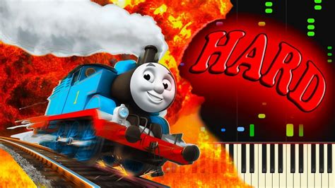 Thomas The Tank Engine Theme Piano Tutorial Youtube Music