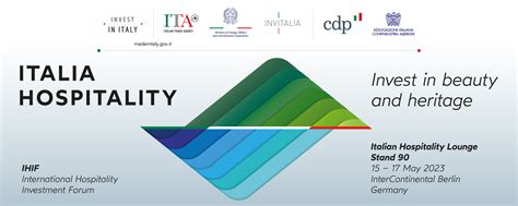 Italy At The International Hospitality Investment Forum 2023 Italian