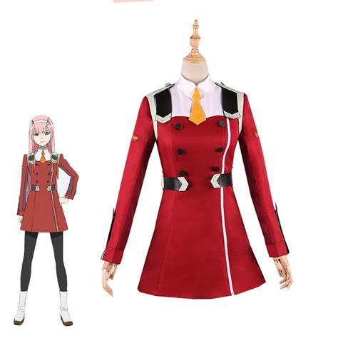 2018 New Japanese Anime Darling In The Franxx 02 Zero Two Cosplay