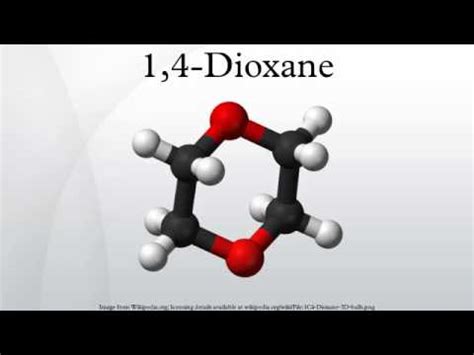 Er is een isomere vorm van 1. 1,4-Dioxane - YouTube