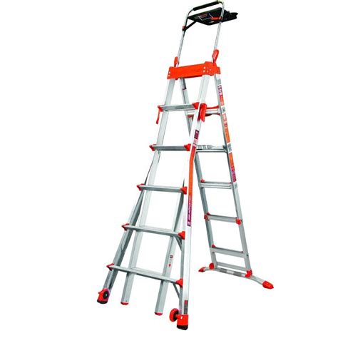 Little Giant Ladder Systems 10 Ft Aluminum Select Step Multi Position