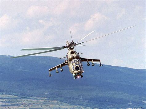 Mi 24 Hind Helicopter Wallpaper
