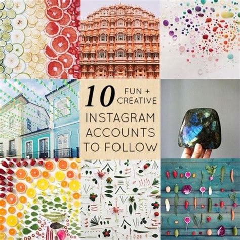 10 Creative Instagram Accounts To Follow Instagram Accounts To Follow