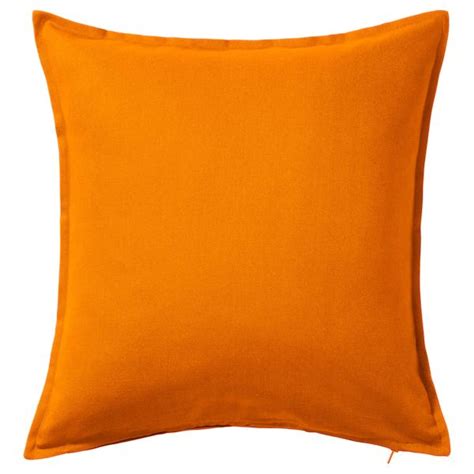 GURLI Cushion cover - orange - IKEA | Orange cushions, Cushion cover, Orange cushion covers