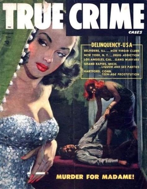 Femme Fatales And Women In Crime Pulp Magazine Cover Art Etsy