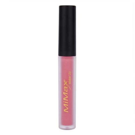 lipgloss with intense color and shiny finish mimax make up