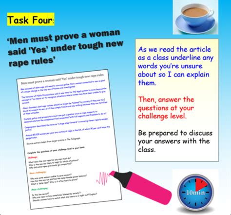 Sexual Consent Law Pshe Teaching Resources