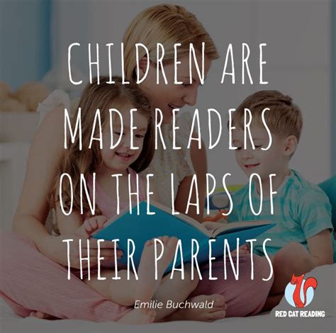 Children Are Made Readers On The Laps Of Their Parents Emilie