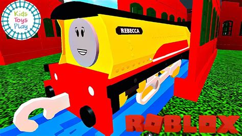 ROBLOX Thomas And Friends Game Play TOMY Testing Grounds Halloween Track YouTube
