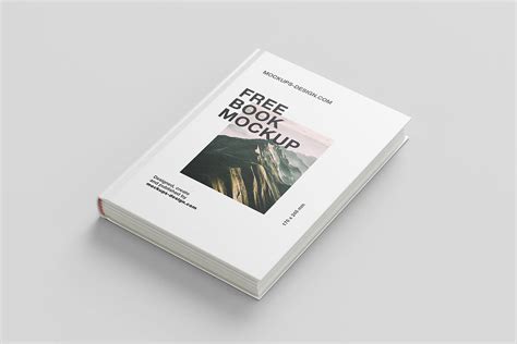 Hardcover Book Mockup Template Free Download