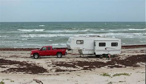 Camping On The Beach Picture Of Padre Island National Seashore