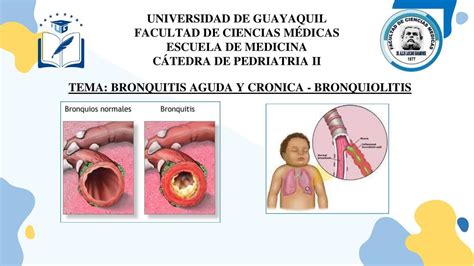 Bronquitis Aguda Y Cr Nica Anthony Galarza Udocz