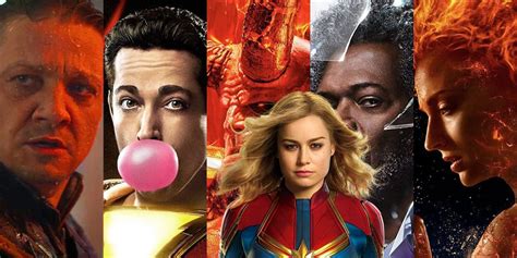 Every Superhero Movie Hitting Theaters In 2019
