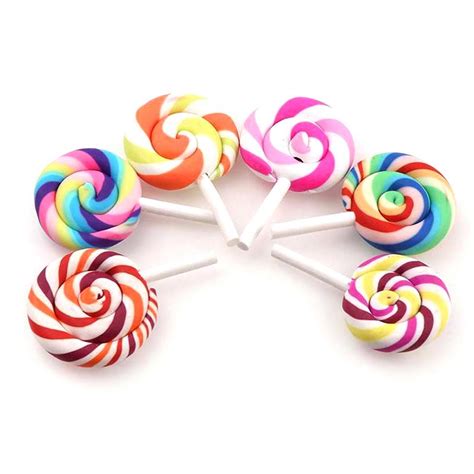Buy 4pcs Portable Dollhouse Party Candy Miniature Lollipops Universal