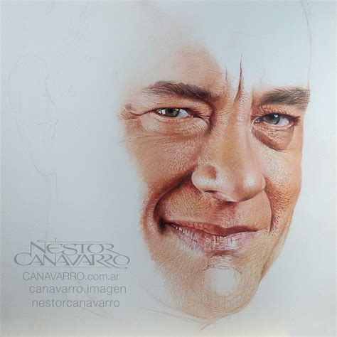 Maybe you would like to learn more about one of these? Tom Hanks in colored pencils on Behance