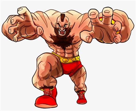 Street Fighter Zangief Zangief Street Fighter Png 1071x822 Png