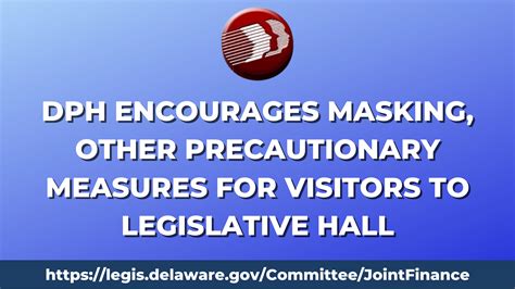 Dph Encourages Masking Other Precautionary Measures For Visitors To