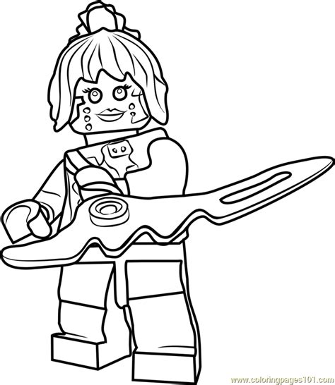 Coloring has never been this easy! Ninjago P.I.X.A.L Coloring Page for Kids - Free Lego ...