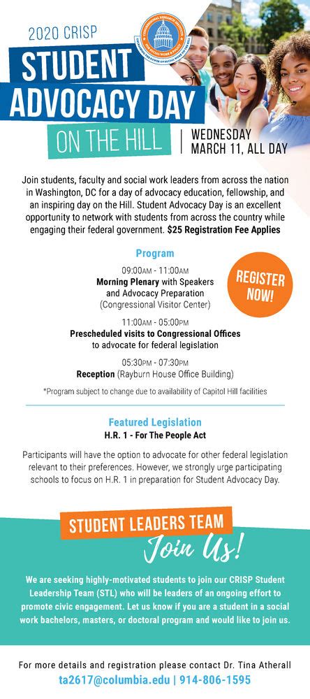 Crisp Student Advocacy Day On The Hill