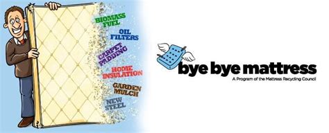 Collection and disposal | mattress online. Mattress Recycling Council's Bye Bye Mattress Program ...