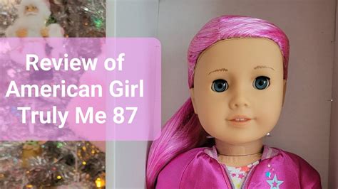 American Girl Truly Me 87 Openingreview Youtube